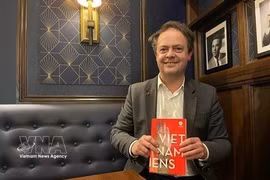 El doctor Benoit de Tréglodé, director para África, Asia y Oriente Medio del Instituto de Investigación Estratégica de la Escuela Militar de Francia (Fuente: VNA)