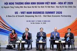 En la Cumbre Empresarial Vietnam - Estados Unidos. (Fuente: VNA)