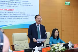 Dao Minh Tu, vicegobernador del SBV, durante su intervención en el foro (Foto: Vietnam+)