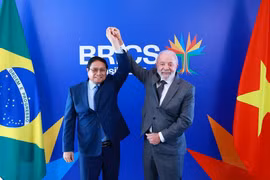 Premier vietnamita se réune con presidente de Brasil 