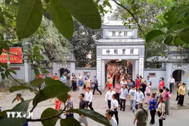 El Templo de Tran Vu en Hanoi (Fuente: VNA)