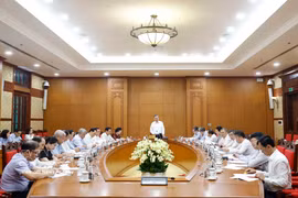 En la reunión (Fuente: VNA)
