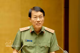 El general Luong Tam Quang, miembro del Buró Político y ministro de Seguridad Pública. (Fuente: VNA)