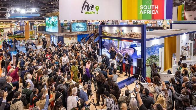 Los eventos que promueven la imagen de Vietnam en las ferias turísticas internacionales atraen a un gran número de visitantes. (Foto: Vietnam+) 4-5181.jpg.webp