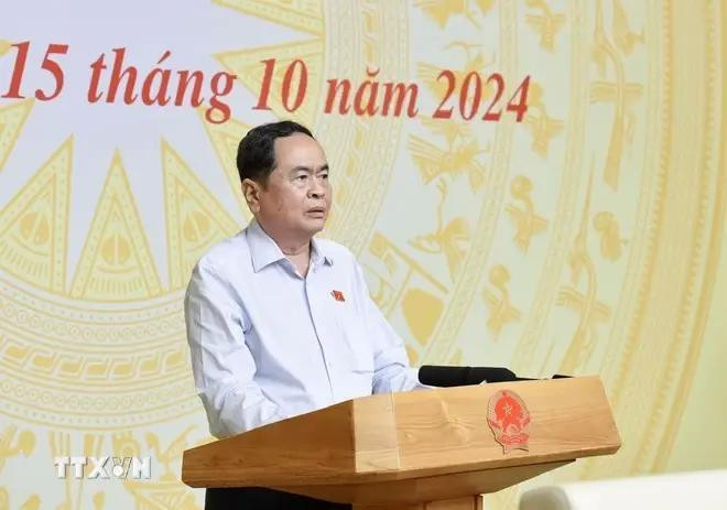 El presidente de la Asamblea Nacional Tran Thanh Man. (Fuente: VNA) 3.webp