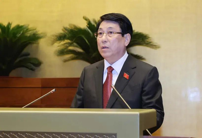 El presidente de Vietnam, Luong Cuong. (Fuente: VNA) cuong-9488.jpeg.webp