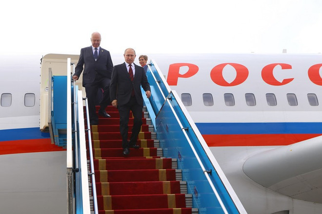 El presidente ruso Vladimir Putin asistió al APEC 2017. (Fuente: baochinhphu.vn) putin4.jpg