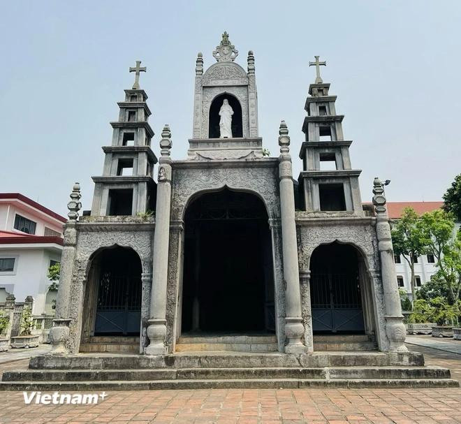 La iglesia dedicada al Corazón de María. (Foto: VietnamPlus) 2.webp