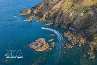 El agua cristalina de Eo Gio (Fuente: VNA)