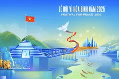 Identidad visual para el Festival por la Paz 2026 en la provincia de Quang Tri (Foto: VNA)