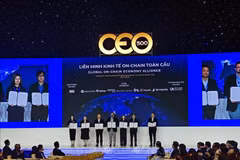 La Alianza Global de Economía en Cadena debuta el 25 de noviembre. (Foto: VNA)
