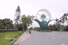 Nam Cau Kien, un modelo económico privado típico de la ciudad de Hai Phong, fue seleccionado por la Organización de las Naciones Unidas para el Desarrollo Industrial (ONUDI) como uno de los 37 parques industriales participantes en el Programa Global de Parques Eco-Industriales. (Foto: VNA)