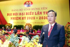 Nguyen Huu Nghia, miembro del Comité Central del Partido y secretario del Comité del Partido de Hung Yen en el mandato 2020 - 2025, continuará en su cargo en el nuevo período. (Foto: VNA)