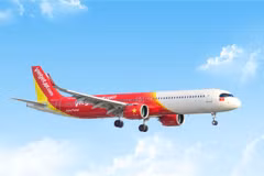 Un avión de Vietjet (Foto: thoibaotaichinhvietnam.vn)