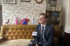 Kyril Whittaker, investigador británico de política e historia vietnamitas y miembro del Partido Comunista Británico (Foto: VNA)