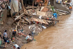 Un barrio marginal en Indonesia. (Foto: Getty Images)