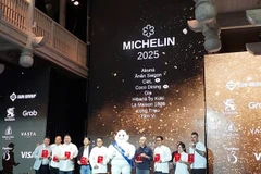 Nueve restaurantes vietnamitas recibieron una estrella MICHELIN (Foto: VNA)