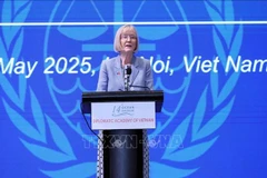 La embajadora de Australia en Vietnam, Gillian Bird (Foto: VNA)