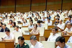 Delegados participantes en la cita (Foto: VNA)