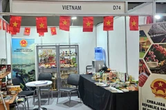 Pabellón de Vietnam en el Espacio Food & Service 2025 (Foto: Oficina comercial de Vietnam en Chile)