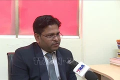 Manish Kumar Singh, profesor del Departamento de Ciencias de la Computación en la Universidad de Delhi (India) (Foto: VNA)