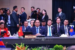 El primer ministro de Vietnam, Pham Minh Chinh, participa en la 26.ª Cumbre ASEAN-Corea del Sur (Foto: VNA)