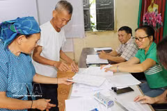 La política de reorganización de aldeas y caseríos recibe el consenso de los habitantes de la provincia Lai Chau. (Foto: VNA)