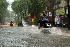 Se pronostica que el tifón Matmo traerá fuertes lluvias a Hanoi (Foto: VNA)