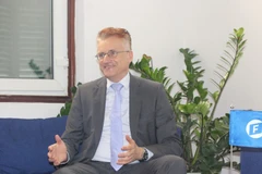 Andreas Stoffers, director nacional del Instituto Friedrich Naumann for Freedom en Vietnam (Foto: baoquocte.vn)