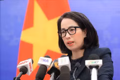 La vocera de la Cancillería, Pham Thu Hang (Foto: VNA)