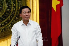 Do Trong Hung, subjefe de la Comisión de Organización del Comité Central del PCV y exsecretario del Comité del PCV de Thanh Hoa (Foto: VNA)