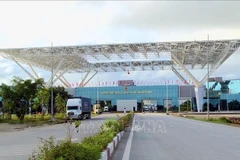 Paso fronterizo internacional Bac Luan II-Mong Cai, provincia de Quang Ninh (Foto: VNA)