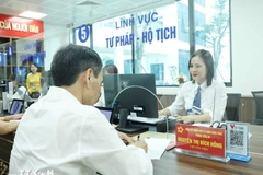 Centro de Servicios de Administración Pública del barrio Dong Da, en Hanoi (Foto: VNA)