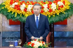 El secretario general del Partido Comunista y presidente de Vietnam, To Lam. (Foto: VNA)