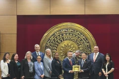 Delegados participantes en la cita (Foto: VNA)