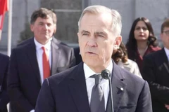 Mark Carney jura como el 24 primer ministro de Canadá (Foto: Xinhua/VNA)