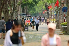 Hanoi ofreció vibrantes actividades turísticas durante las vacaciones del 30 de abril al 1 de mayo (Foto: VNA)
