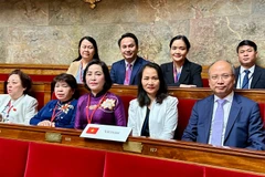 Delegación vietnamita en la APF-50 (Foto: VNA)