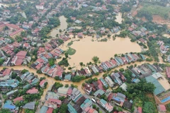 Consecuencias de las inundaciones (Foto: VNA)
