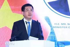 El ministro de Industria y Comercio, Nguyen Hong Dien (Foto: VNA)