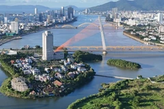 Vista aérea de la ciudad de Da Nang. (Foto: VNA)
