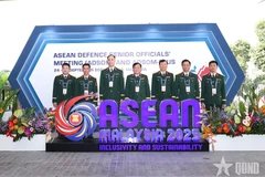 Delegación vietnamita en la ADSOM, celebrada en Johor, Malasia (Foto: qdnd.vn)