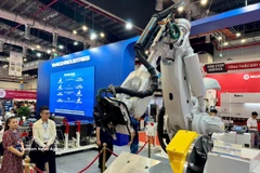 La Exposición – Foro de Industrias Auxiliares 2025 en Ciudad Ho Chi Minh albergó más de 200 stands de empresas nacionales y de inversión extranjera directa. (Foto: VNA)