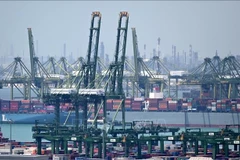 Puerto Pasir Panjang en Singapur (Foto: AFP/VNA)
