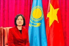 La embajadora de Vietnam en Kazajistán, Pham Thai Nhu Mai (Foto: VNA)