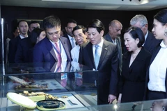 El presidente de Vietnam, Luong Cuong, su esposa visitan el Museo Gamal Abdel Nasser (Foto: VNA)