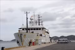 El buque de investigación Akademik Lavrentyev (Foto: VNA)