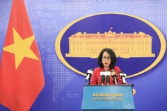 La portavoz del Ministerio de Relaciones Exteriores de Vietnam, Pham Thu Hang (Foto: VNA)