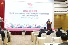 En una conferencia para anunciar las tareas del sector deportivo de Vietnam en 2025 (Foto: VNA)