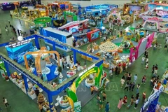 La Feria de Otoño 2025 atrajo a la participación de muchas empresas (Foto: VNA)
